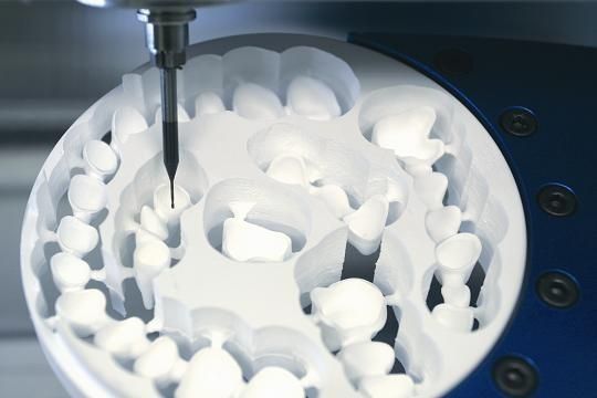 Coroa dental da grande zircônia completa do contorno de Biocompatibility para o laboratório dental