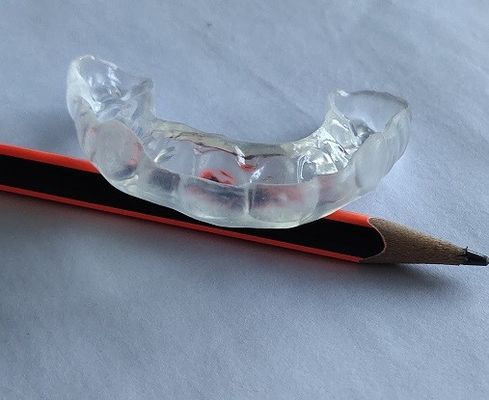 ISO13485 de vista natural Nightguard semi macio para Bruxism
