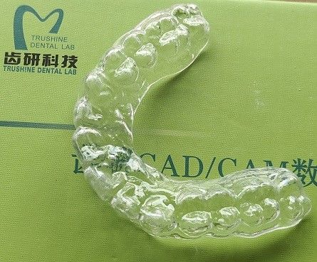 Protetor de boca confortável For Bruxism do arco superior Occlusal da tala