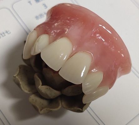 Acrílico superior da dentadura ISO13485 convencional parcial