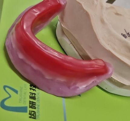 Trushine dental grava blocos para dentaduras completas finais